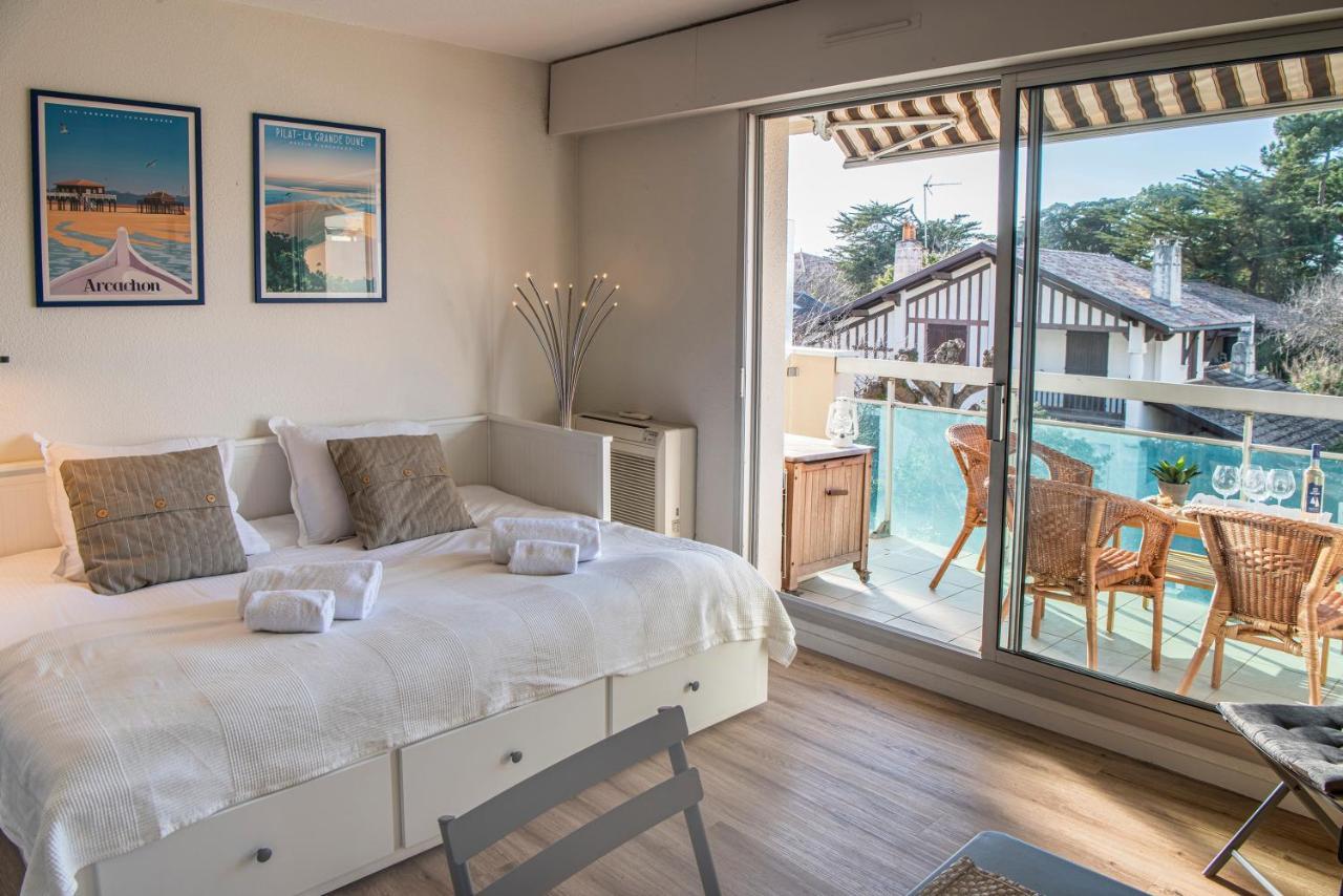 Pause Moulleau - Terrasse Et Parking Coeur Moulleau Apartment Arcachon Luaran gambar